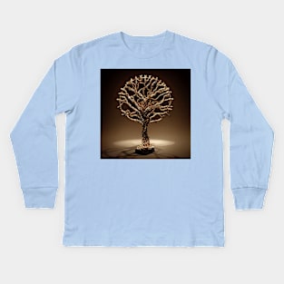 Yggdrasil World Tree of Life Kids Long Sleeve T-Shirt